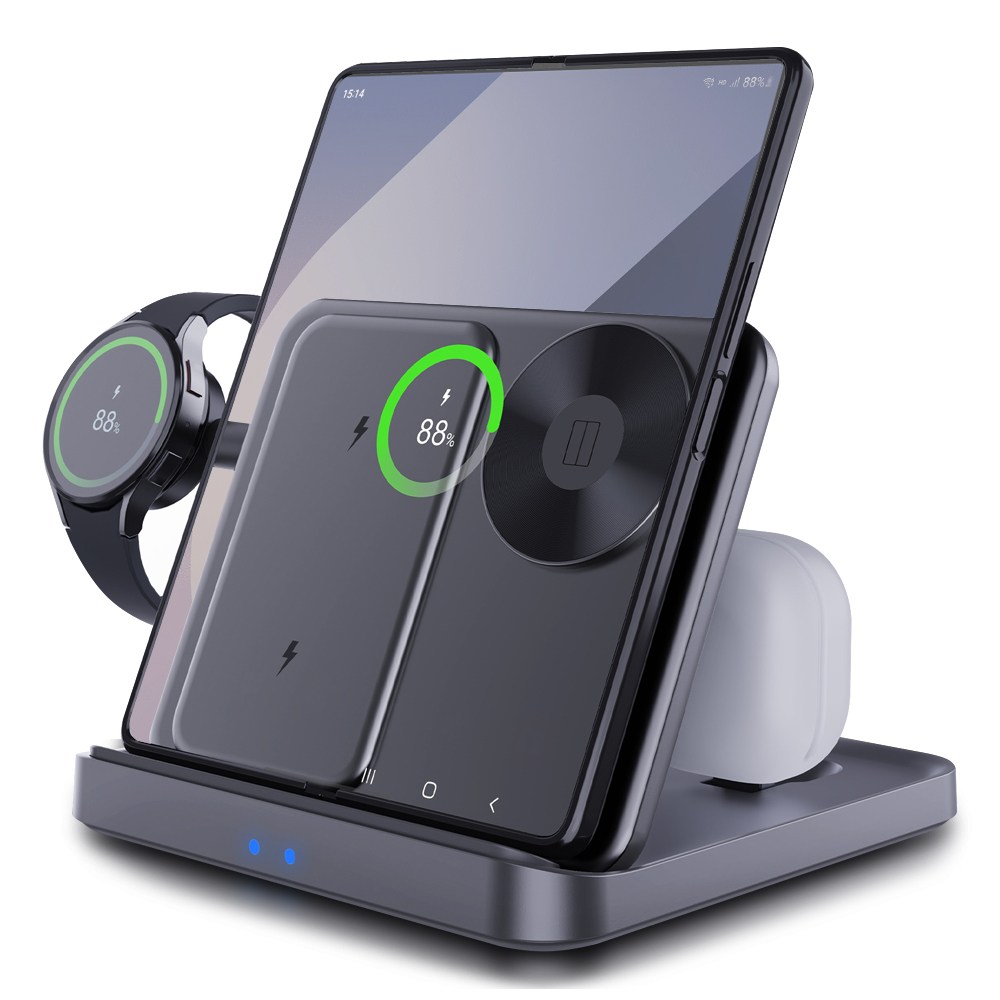 더조은셀러 갤럭시Z 폴드7 6 5 4 3in1 고속 무선충전기 접이식 스탠드 거치대 25W 39,800원