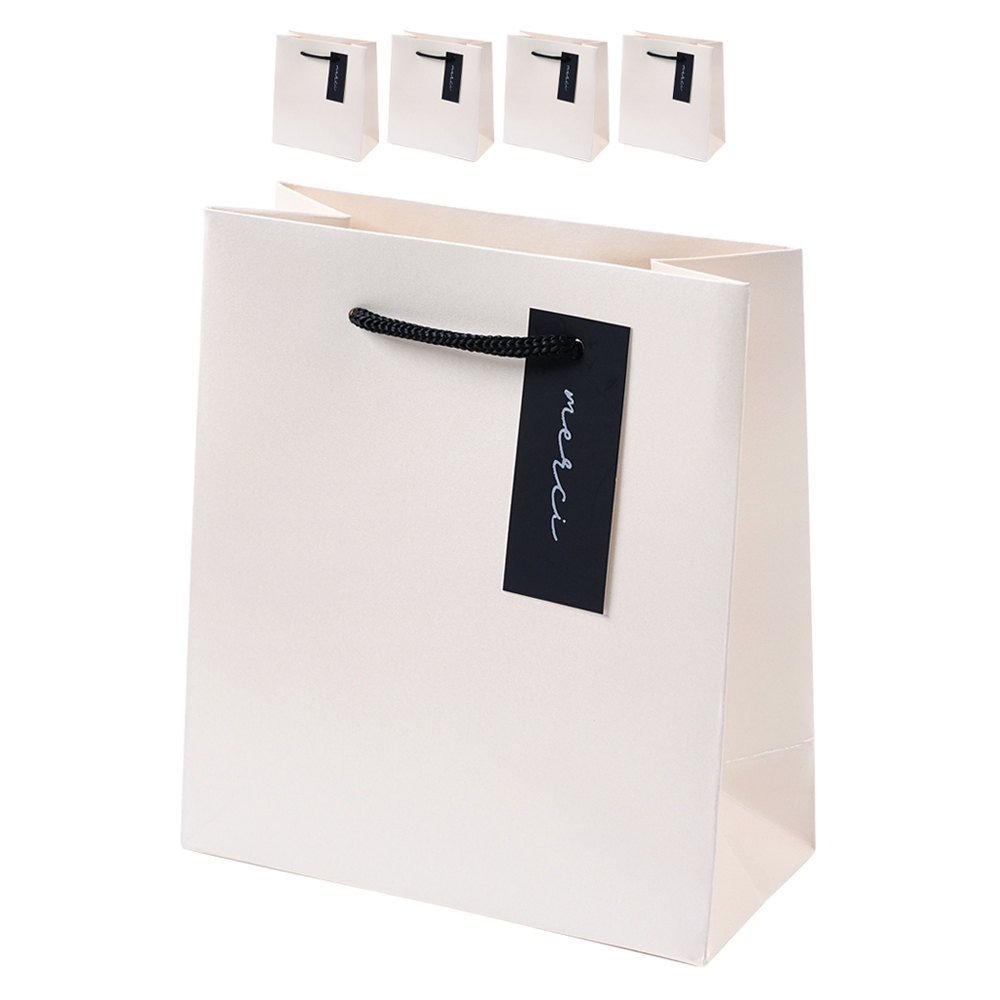 포포팬시 프리미엄 펄 디자인 메르시 무지 선물 쇼핑백 5,700원