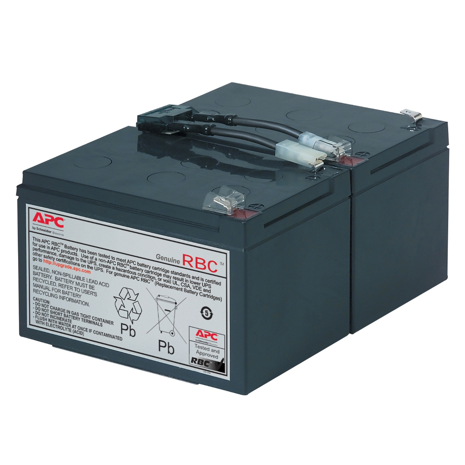 슈나이더일렉트릭 UPS RBC6 배터리 적용모델 SUA1000I / SMT1000I / SMC1500I 호환, 1개 189,160원