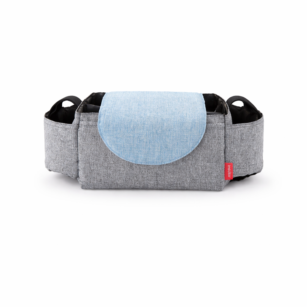 유모차 핸들가방 수납 정리함 기저귀 유모차가방, 1개, 그레이 14,900원