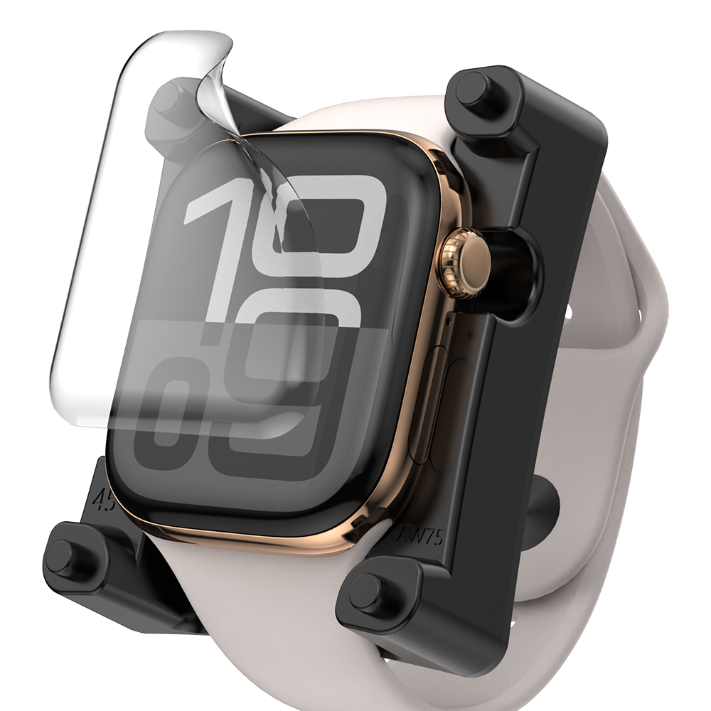 굿밸류 애플워치 이지퀵 자가복원 TPU 액정보호 필름 세트 49mm, 투명, 1개 3,900원