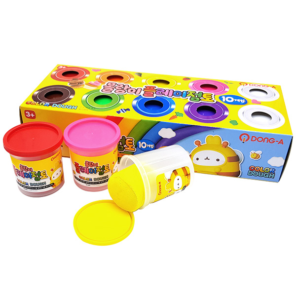 도너랜드 동아 몰랑이 플레이점토 10p 5,400원