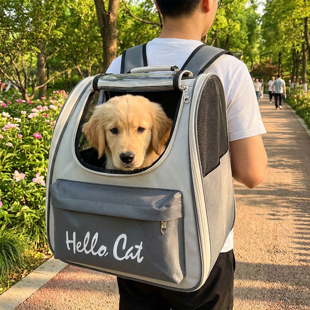 리빙루트 강아지 고양이 반려동물 이동가방 투명 백팩 14,800원