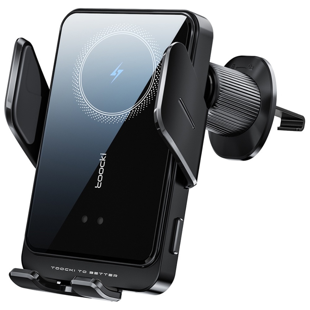 Toocki 송풍구형&흡착형 15W 스마트 3축 고속 무선충전 차량용 핸드폰 거치대 T11 18,300원