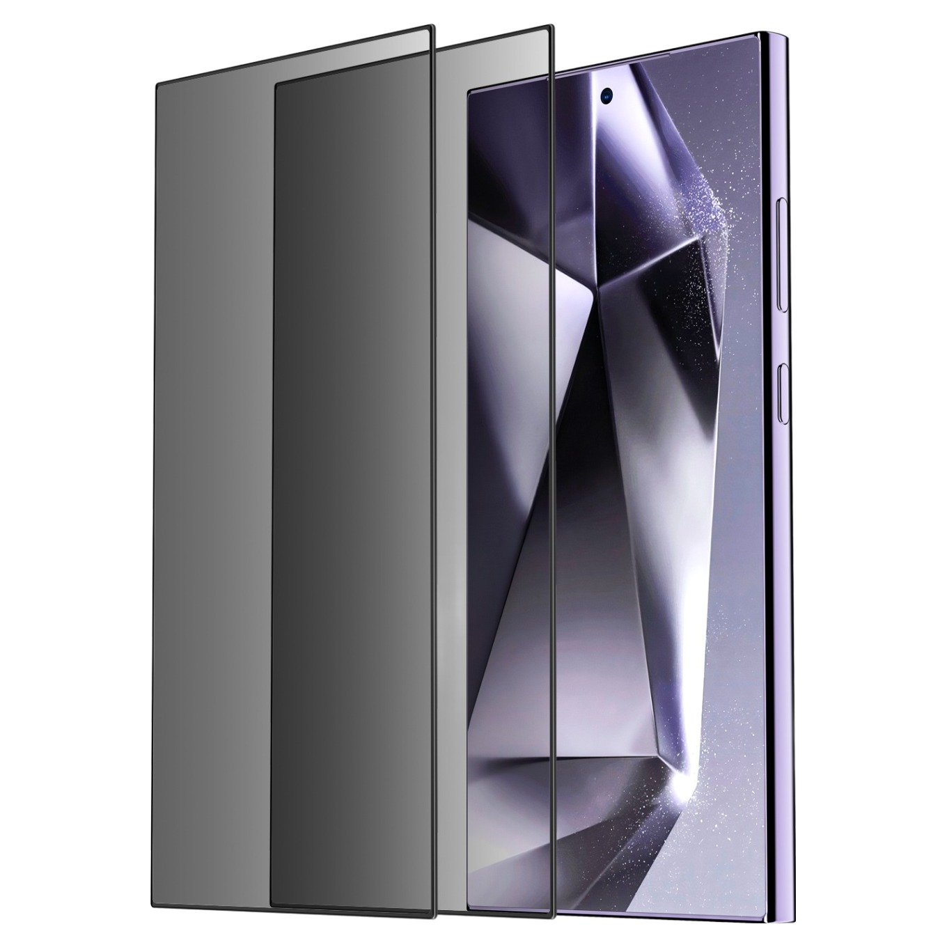 케이맥스 사생활 프라이버시 보호 전면 강화유리 액정 보호필름 2p 세트 14,800원