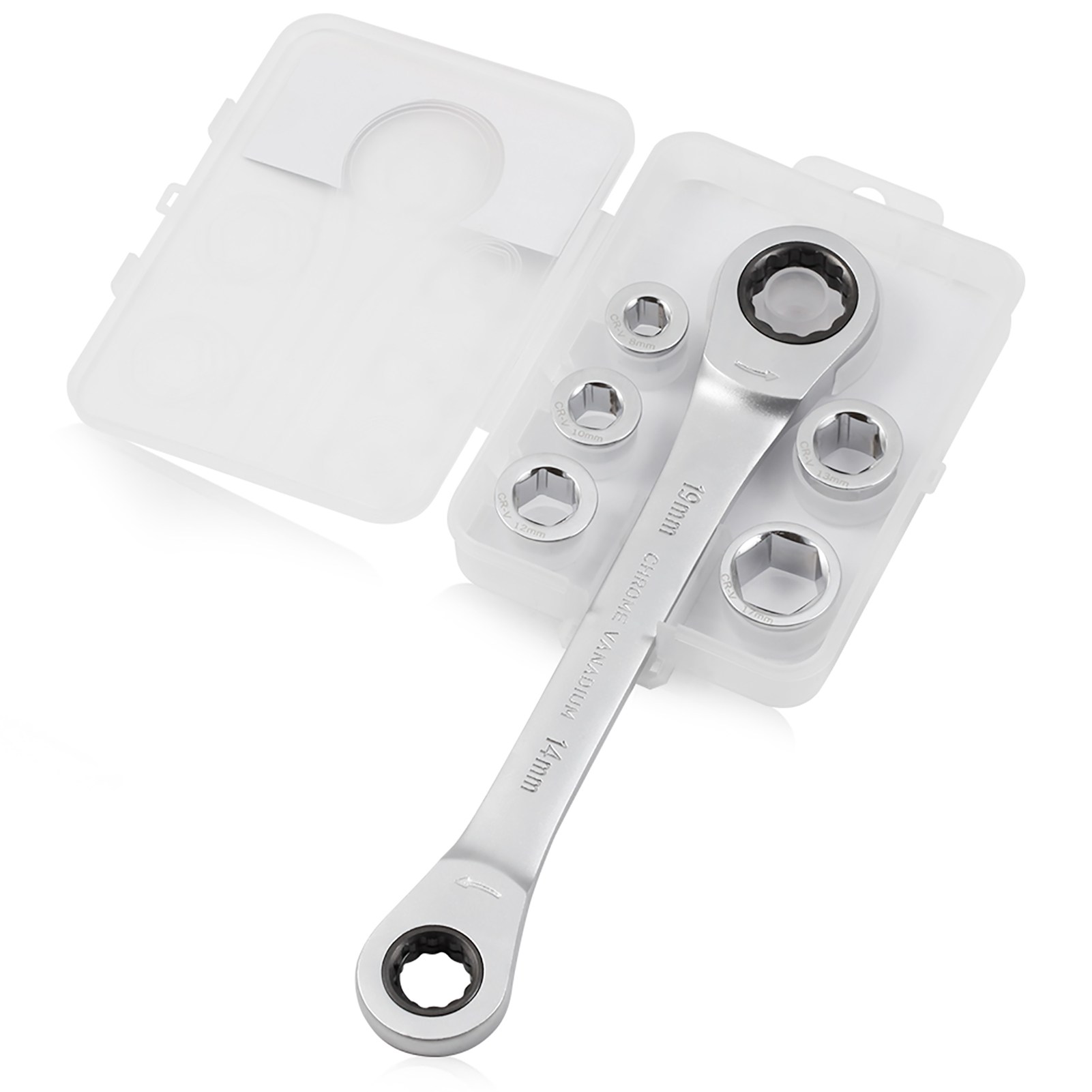 SPEEDWOX 더블 박스 래칫 스패너 메트릭 6P 세트 렌치 세트 소켓 래칫렌치 세트 깔깔이 멀티 조합, 1개 24,990원