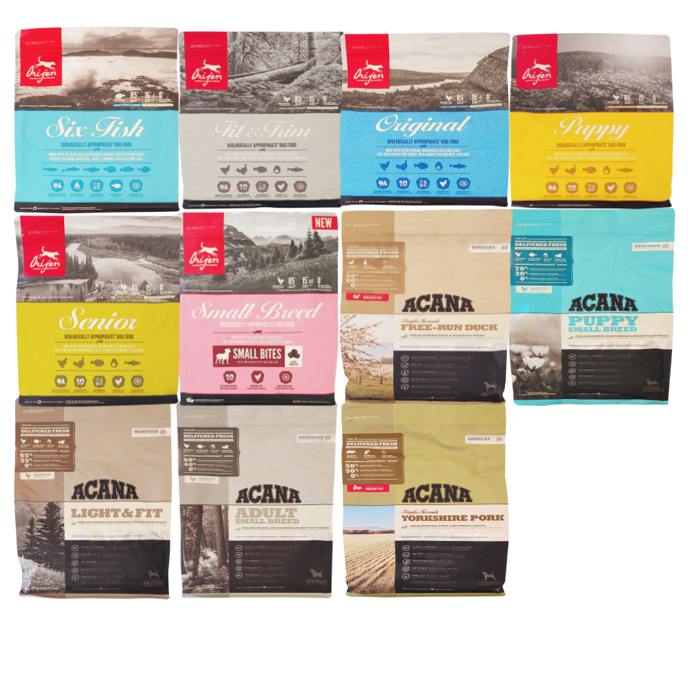 오리젠 독 사료 퍼피 어덜트 시니어 식스피쉬 피트앤트림 프리런덕 라이트앤피트 2kg,6kg,11.4kg 42,000원