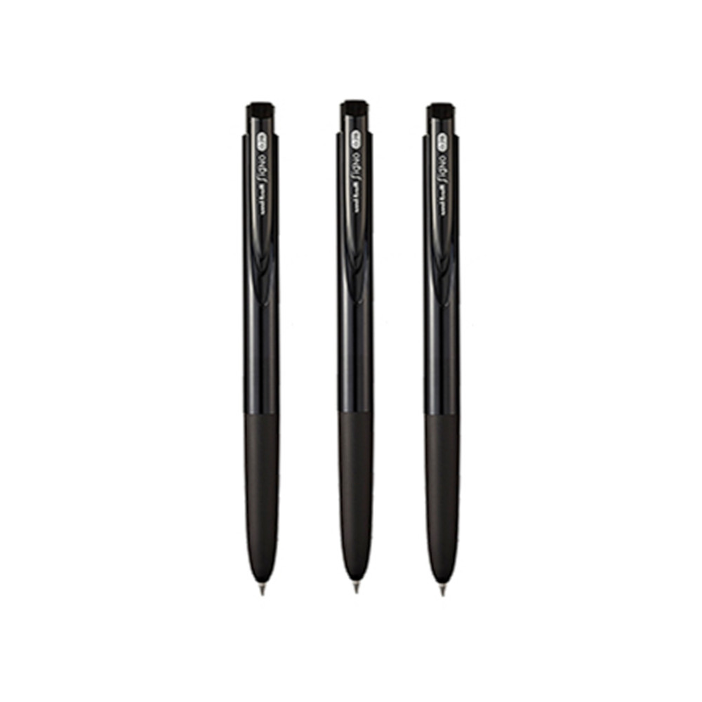 유니 중성펜 시그노 노크식 UMN-155 0.28mm 블랙(3개입), 3개 11,400원