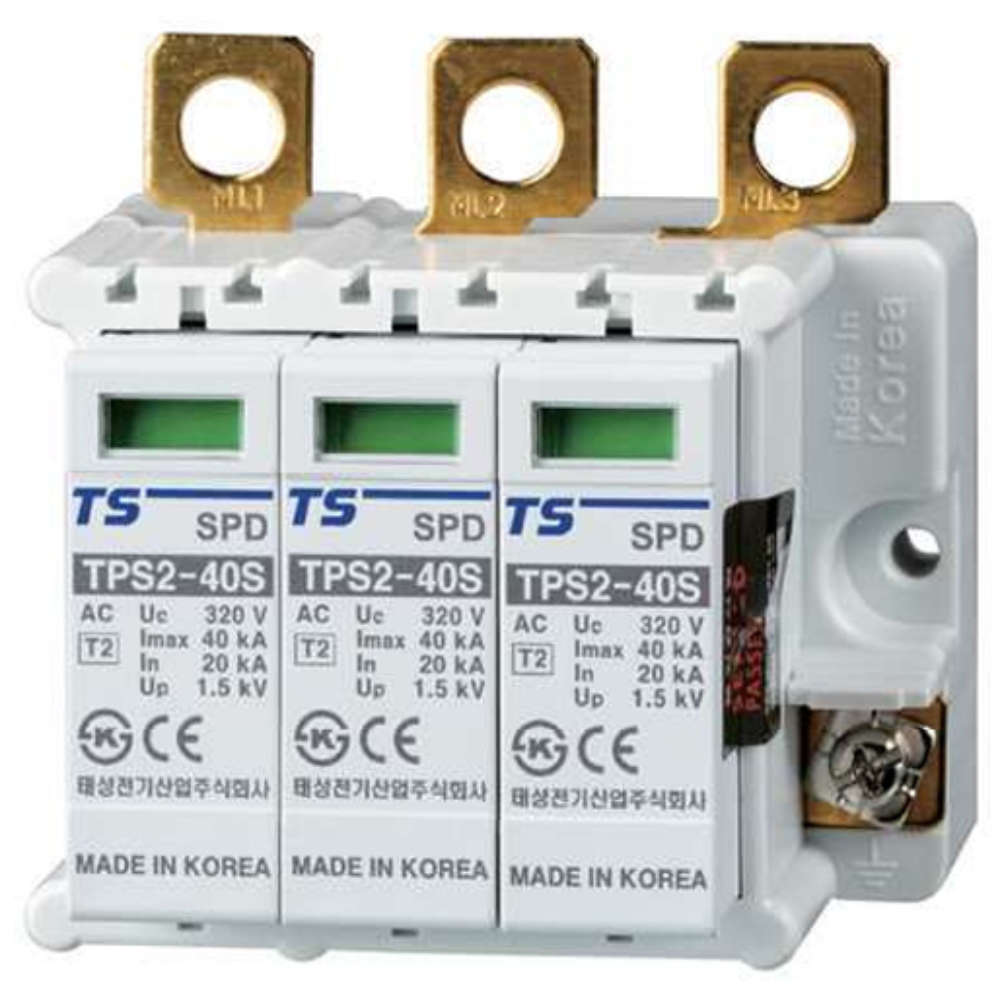 태성 SPD 낙뢰보호기 TPS2-40S3P-DM 서지보호기 73,500원
