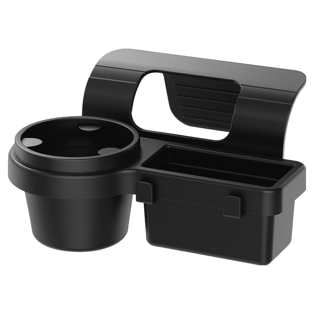 808 차량용 다용도 수납 트레이 휴대폰 거치대 컵홀더, 1개, 블랙 6,800원