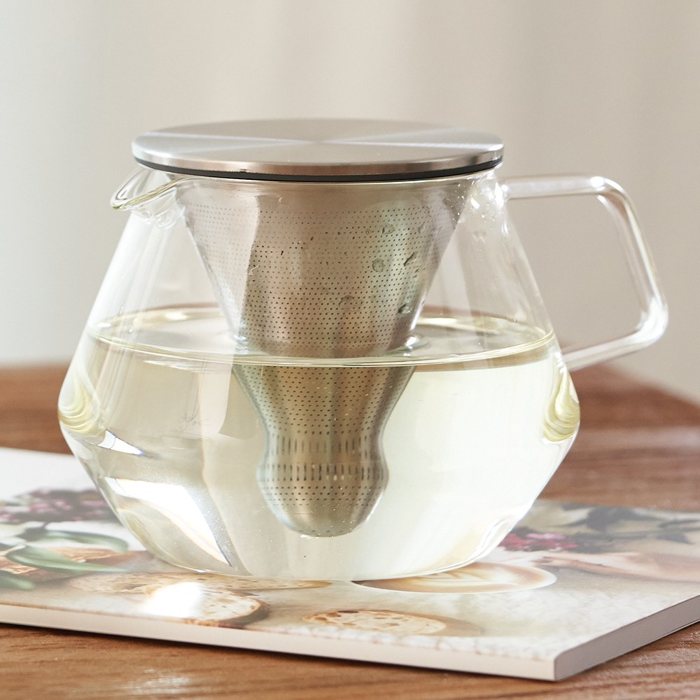 킨토 캐럿 티포트 850ml, 투명, 1개, 850ml 44,900원