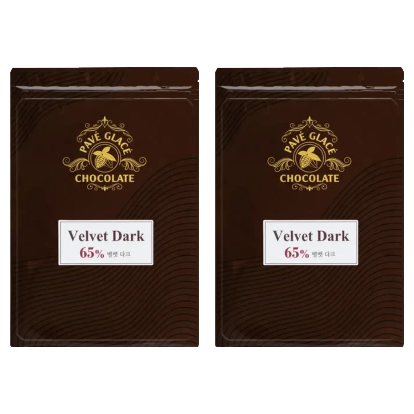 파베글라스 벨벳 다크 65% 커버춰 리얼 초콜릿, 400g, 2개 26,100원