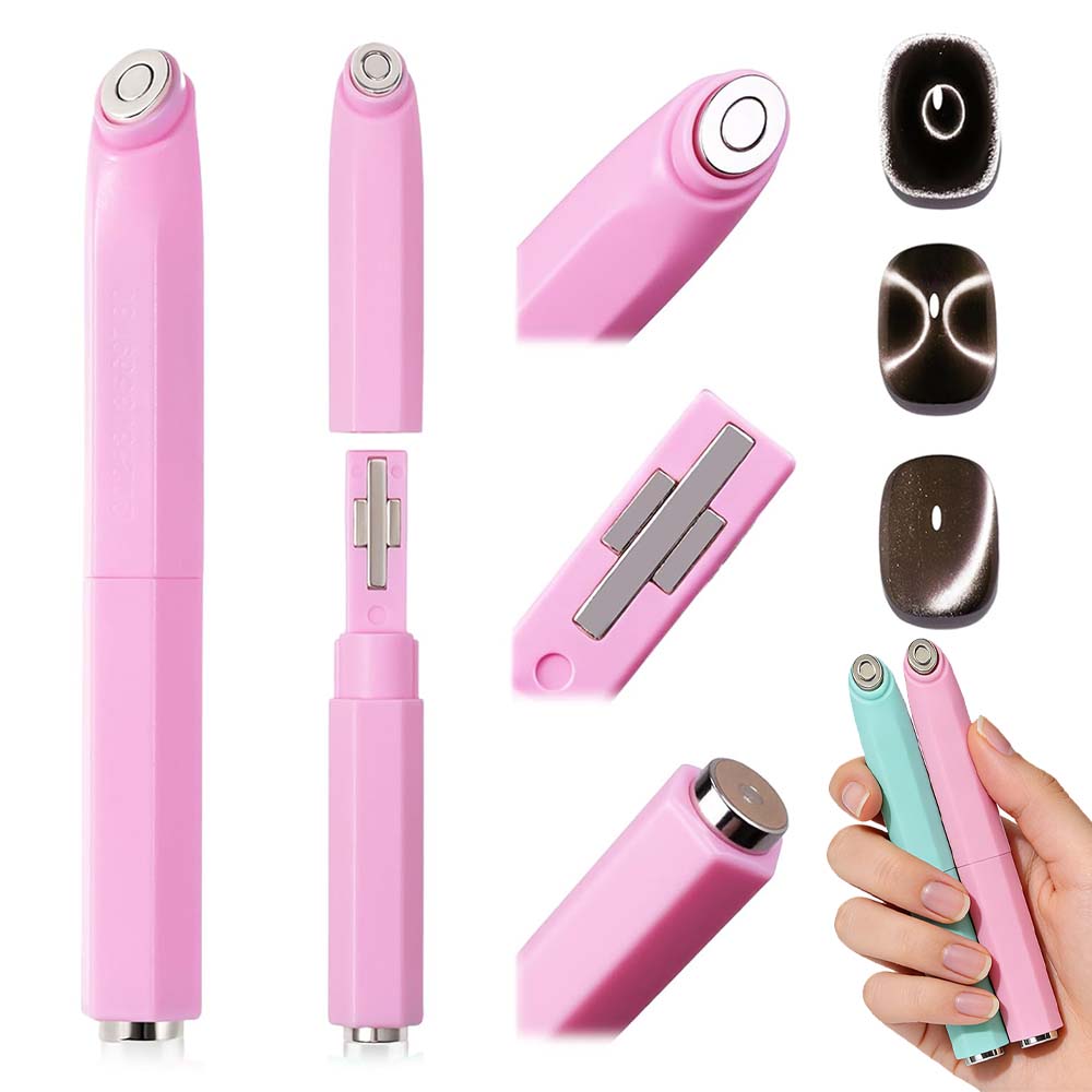 루베이 3in1 초강력 자석젤 네일 자석펜 블랙홀 나비 캣아이 효과 네일 DIY/살롱/셀프 네일/미용실 6,900원