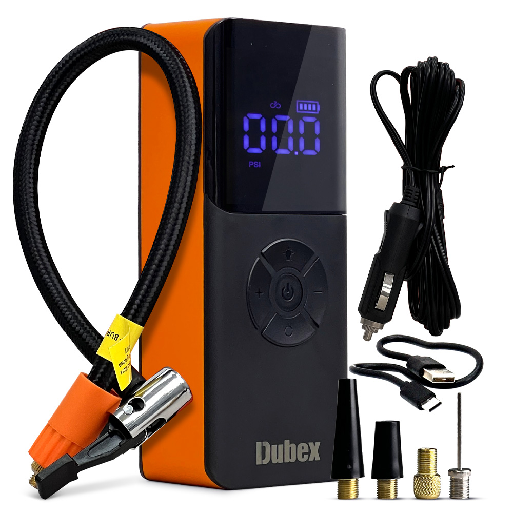 듀벡스 타이어 공기압 주입기 자동차 에어컴프레셔 6,000mAh, 혼합색상, 1개 41,970원