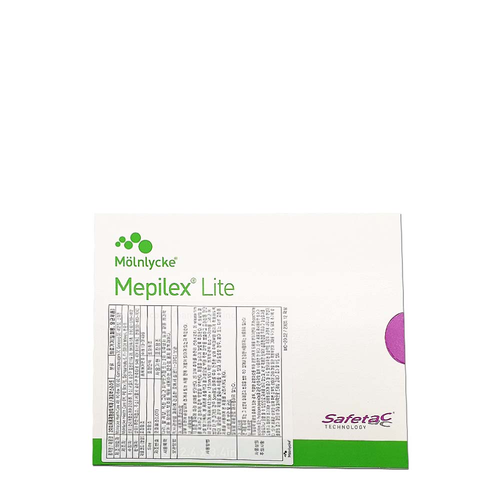 메필렉스 메피렉스 라이트 Mepilex Lite 6x8.5cm 1박스(5매), 현재가 23,500원