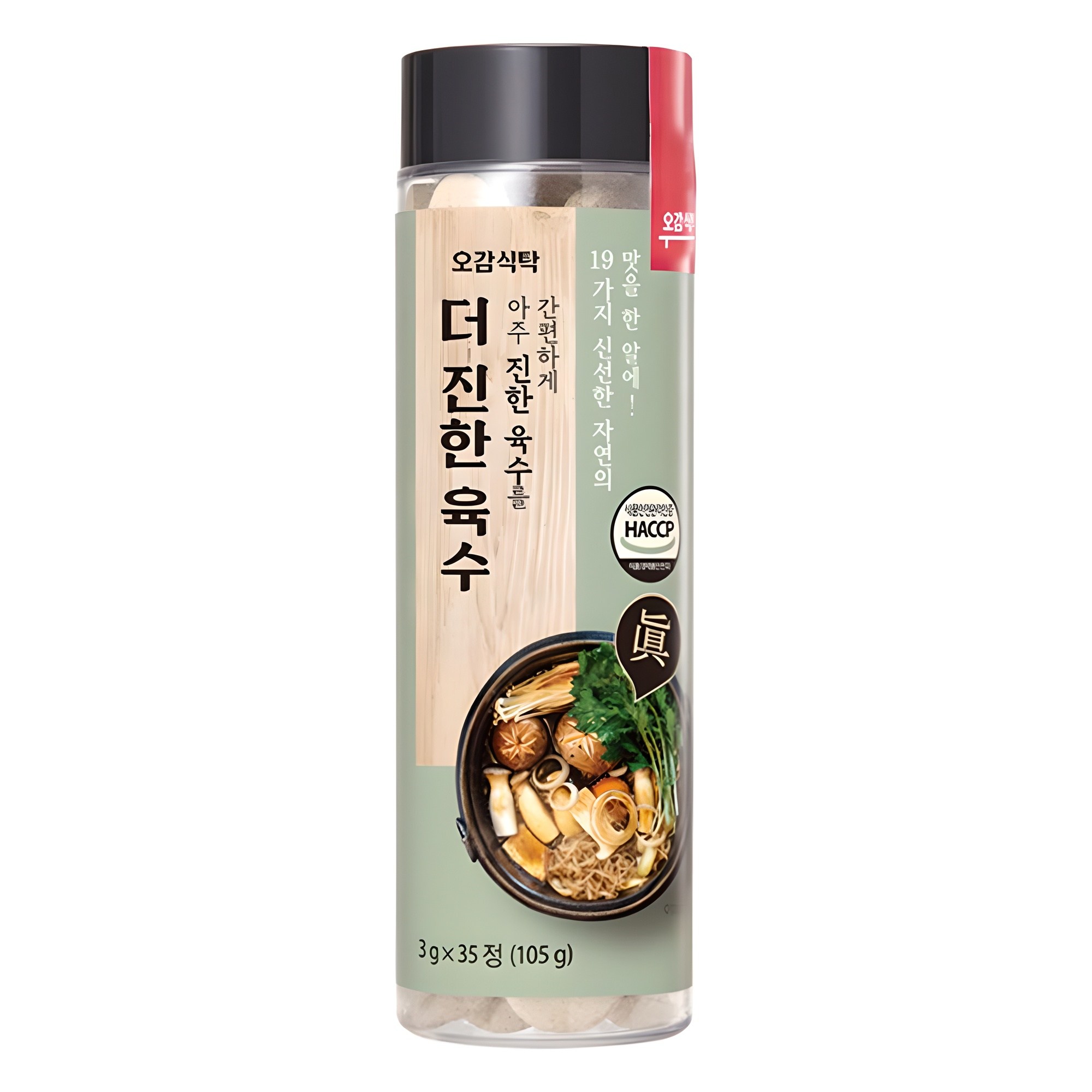 오감식탁 더 진한 육수, 105g, 1개 14,500원
