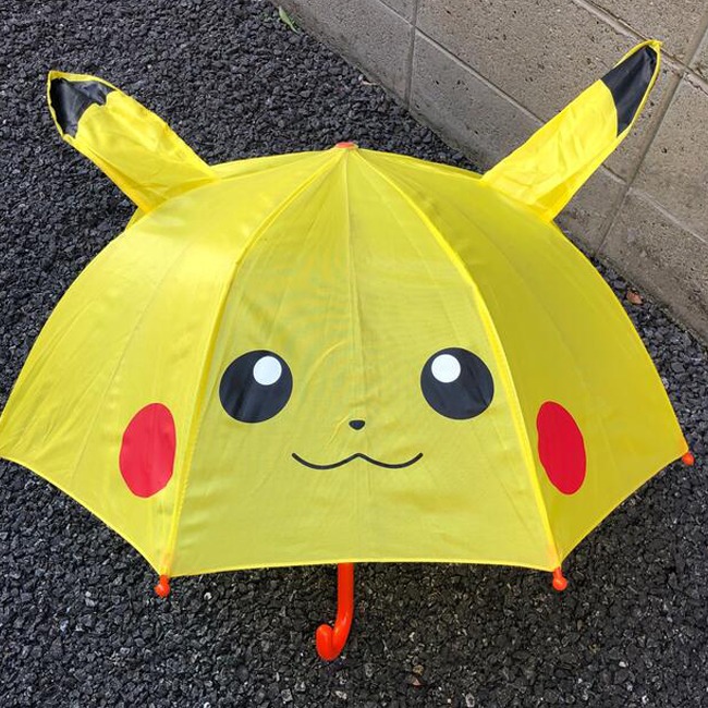 포켓몬스터 피카츄 귀달린 수동 어린이 우산 47cm 27,000원