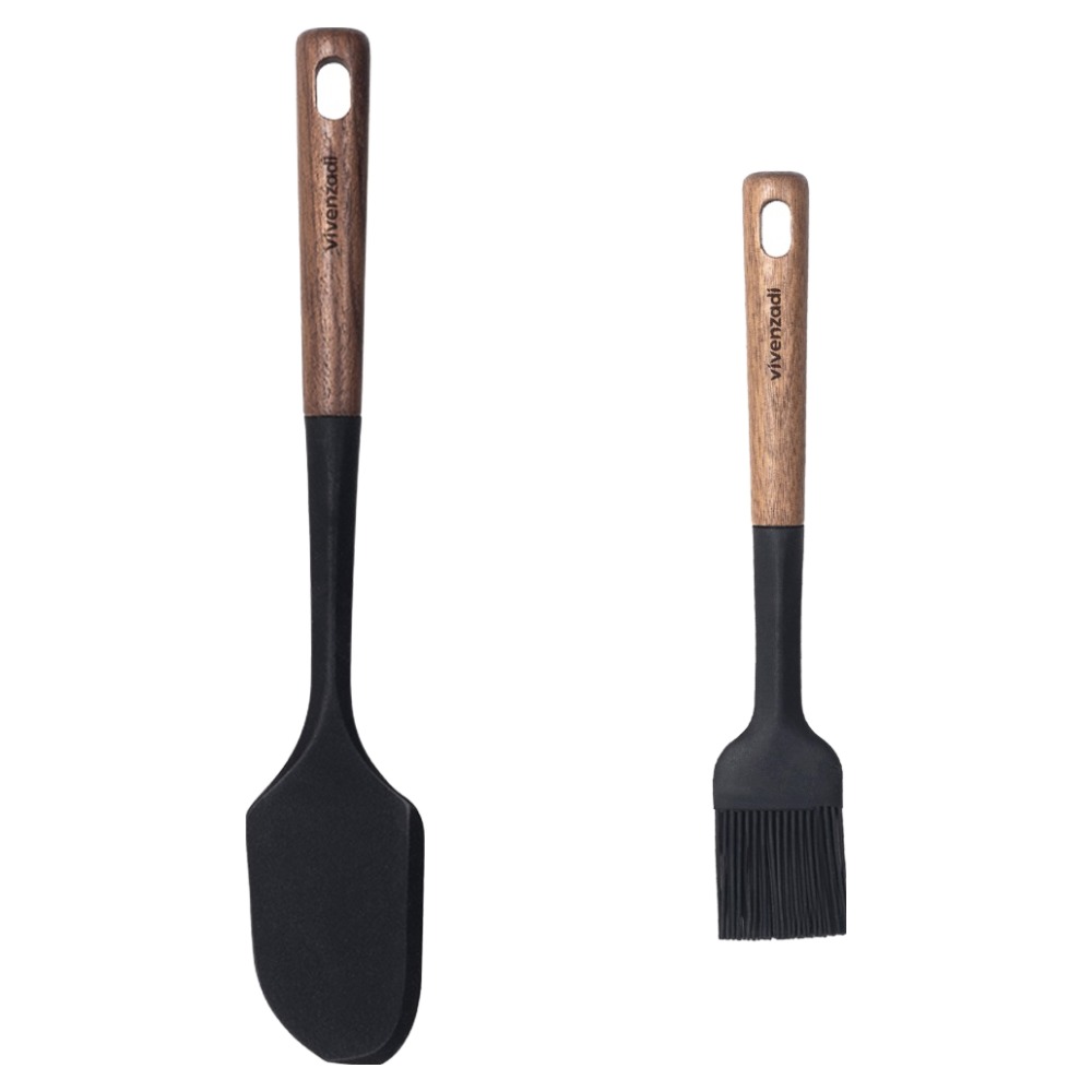 비벤자디 월넛 실리콘 키친툴 2종 세트 11,800원