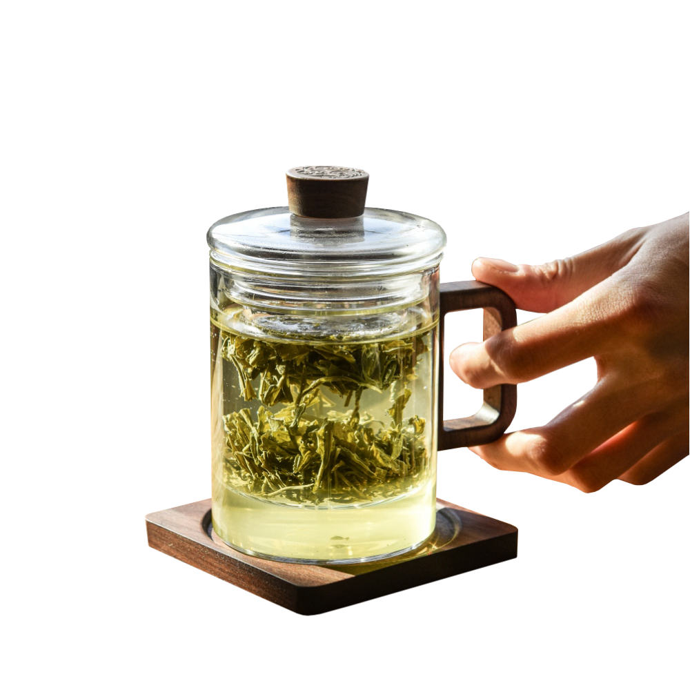 카빈스 우드 핸들 내열유리 티포트 14,150원