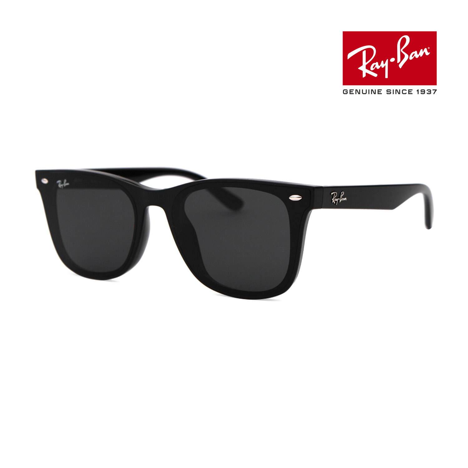 레이밴 RB4391D 601 87 65 공식수입 스퀘어 뿔테 플랫바 아시안핏 레이벤 선글라스 165,160원