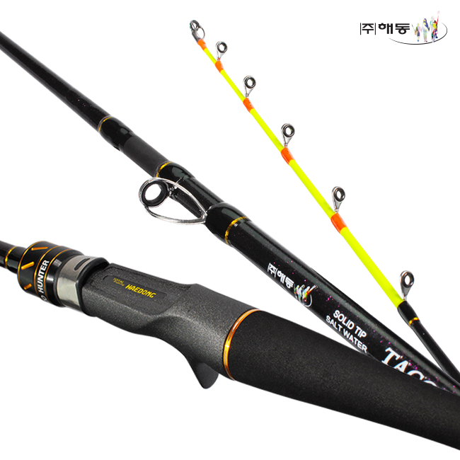바다양어장 낚시대 해동 타코헌터 150XH 선상 문어 좌대 우럭 광어대, 단품, 현재가 59,800원