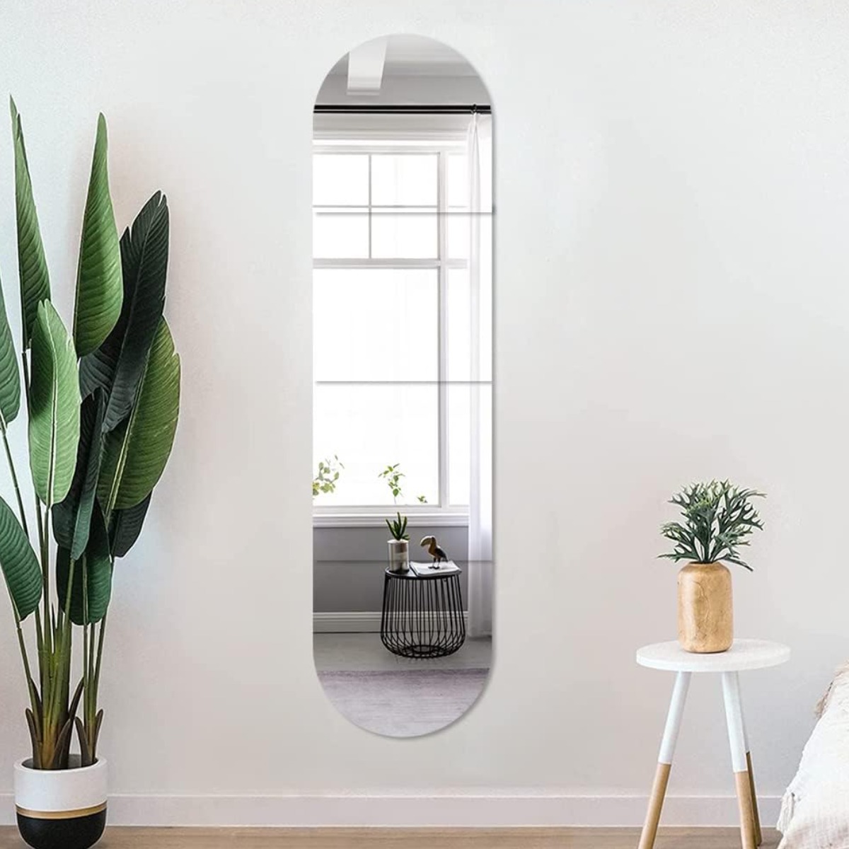 (2mm 두께) 아크릴 거울 스티커 부착형 아크릴 전신 거울 30cm*30cm , 총 4개 19,500원