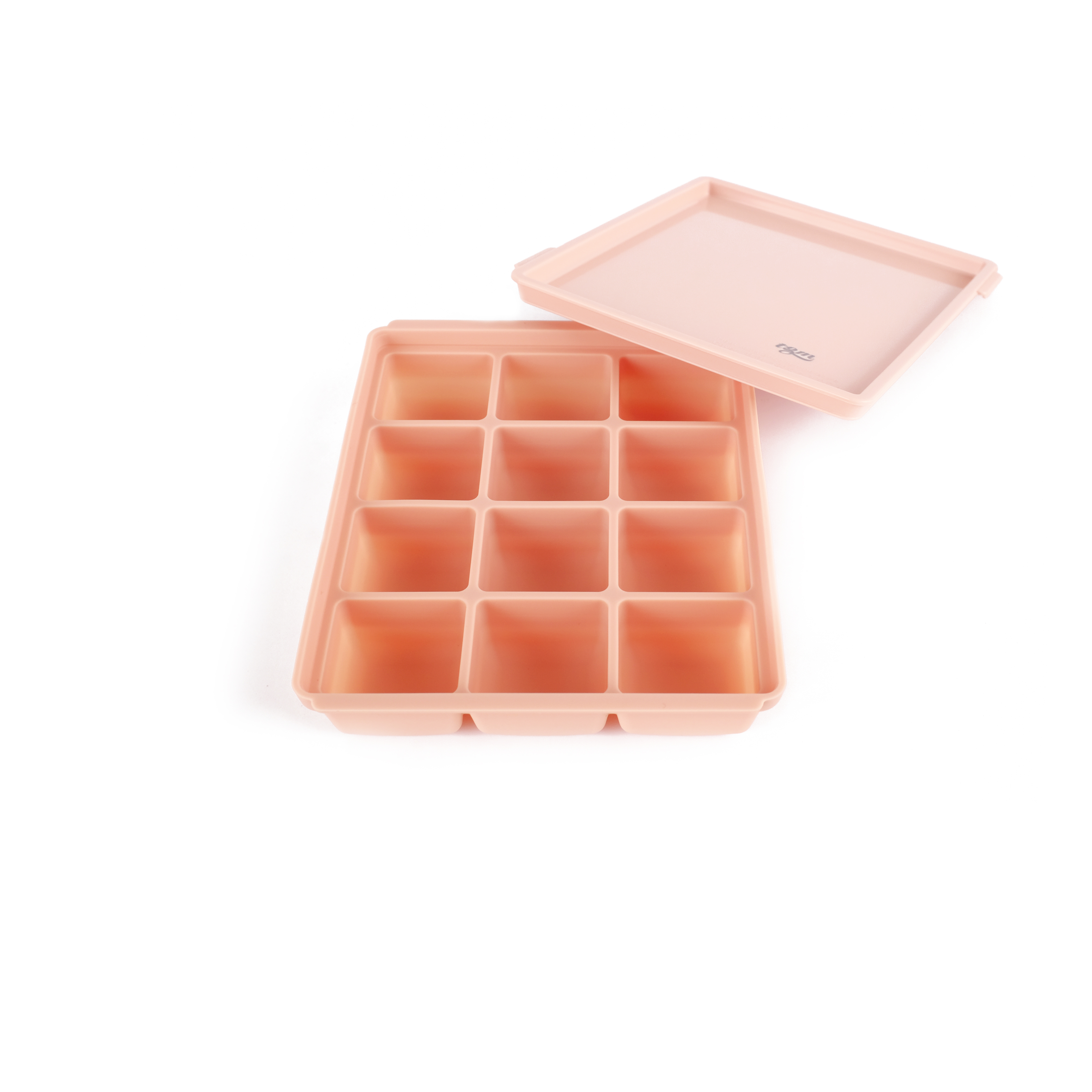 티지엠 국산 뉴컬러 실리콘 이유식 큐브 12구, 코랄핑크, 1개 8,200원