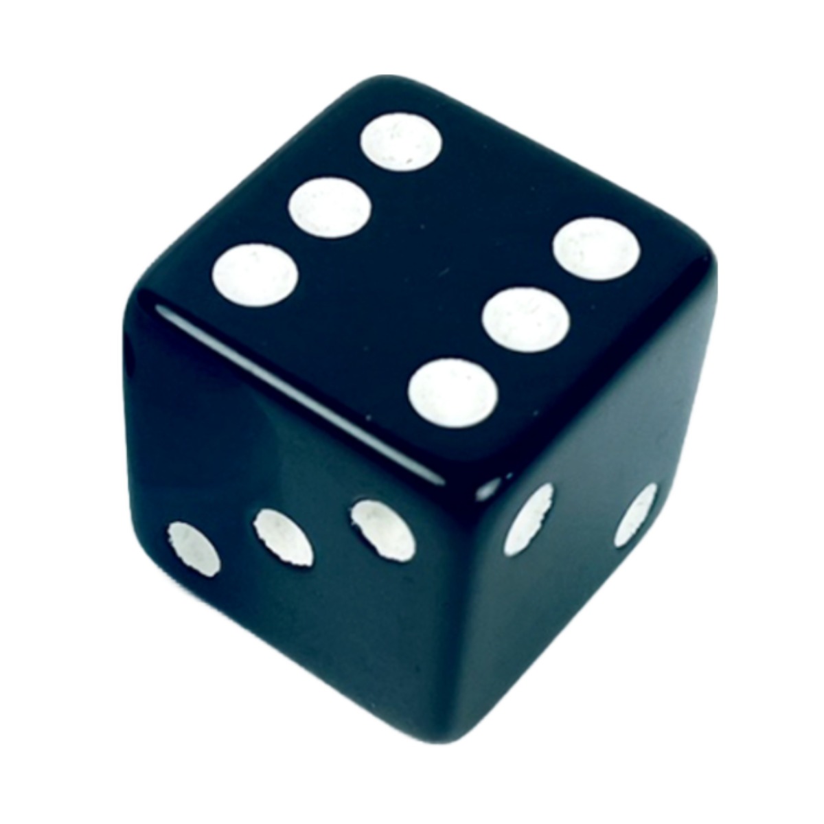 [씽크보드] 점 주사위 - 대형 (2.3cm), 블랙, 1개 500원