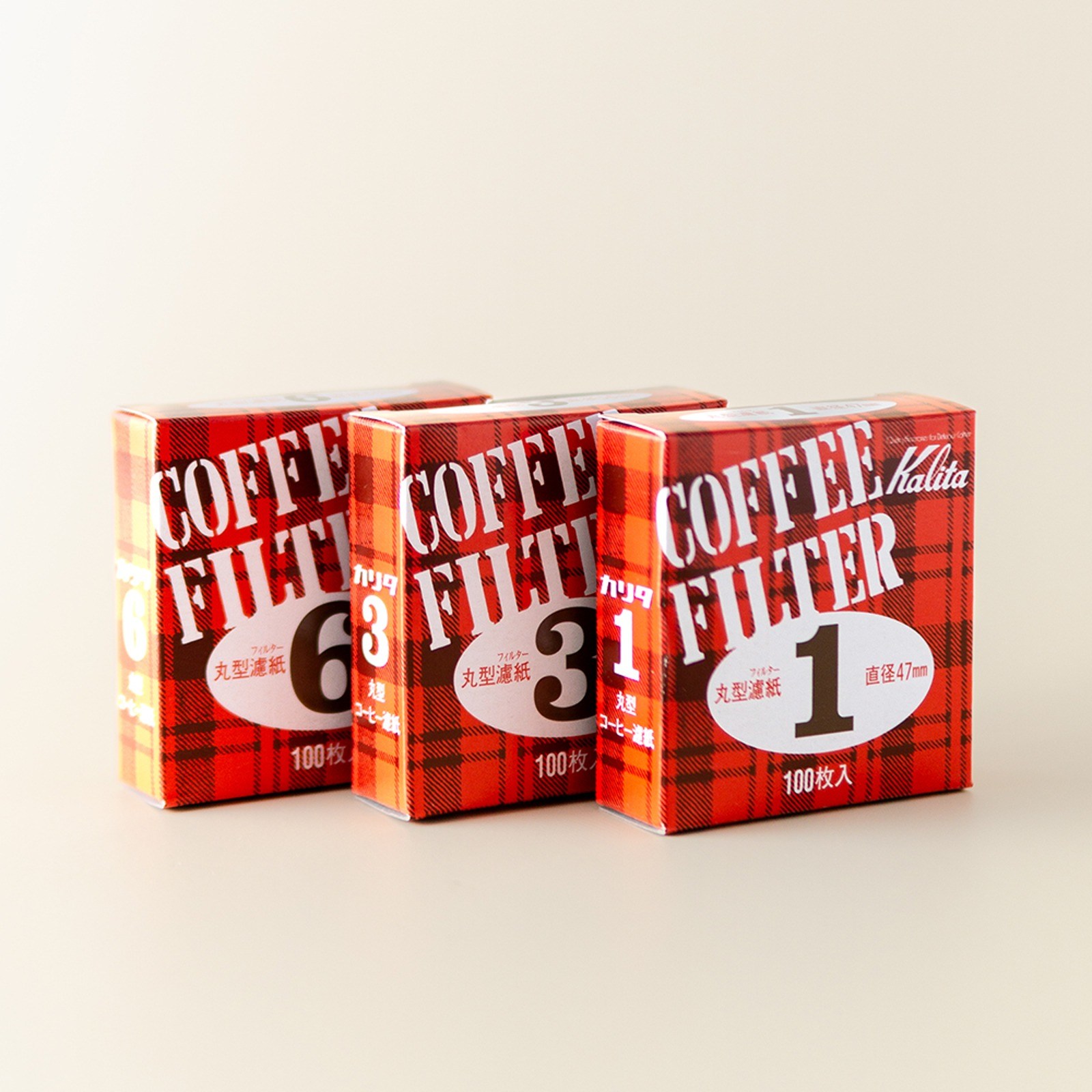 칼리타 모카포트 원형필터 1호 100매 4,280원