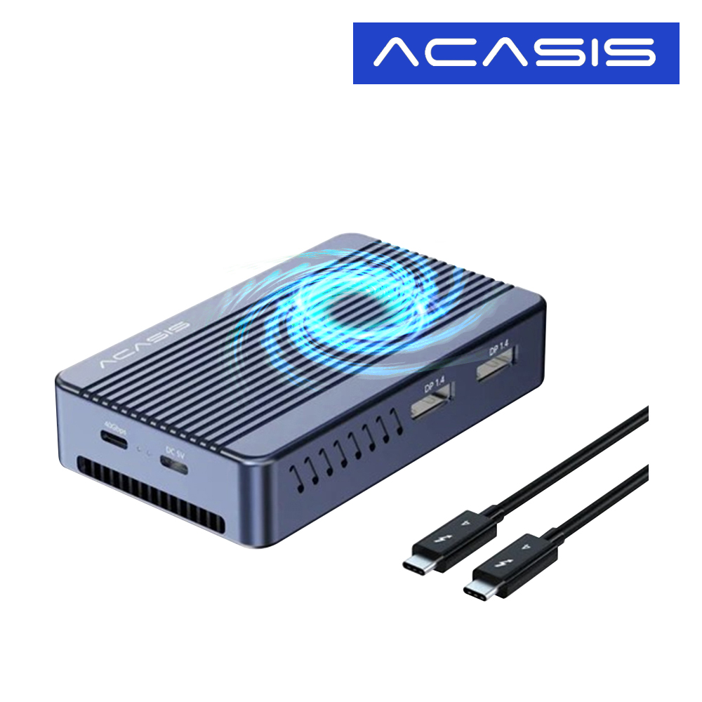 아카시스 ACASIS TBU-405PLUS 6in1 40Gbps USB4 M.2 NVME 외장SSD 케이스 쿨링 팬 인클로저 MacBook호환 멀티 허브 도킹스테이션 용량합본, TBU-405PLUS 189,000원