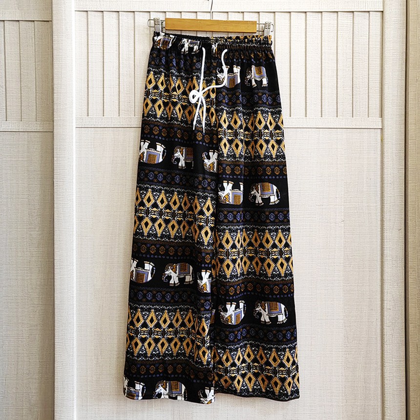 쿨쉐어 여성 냉장고바지 몸빼 플리츠 팬츠 여름 아이스 쿨 밴딩 고무줄 바지 9부 촌캉스 5,800원