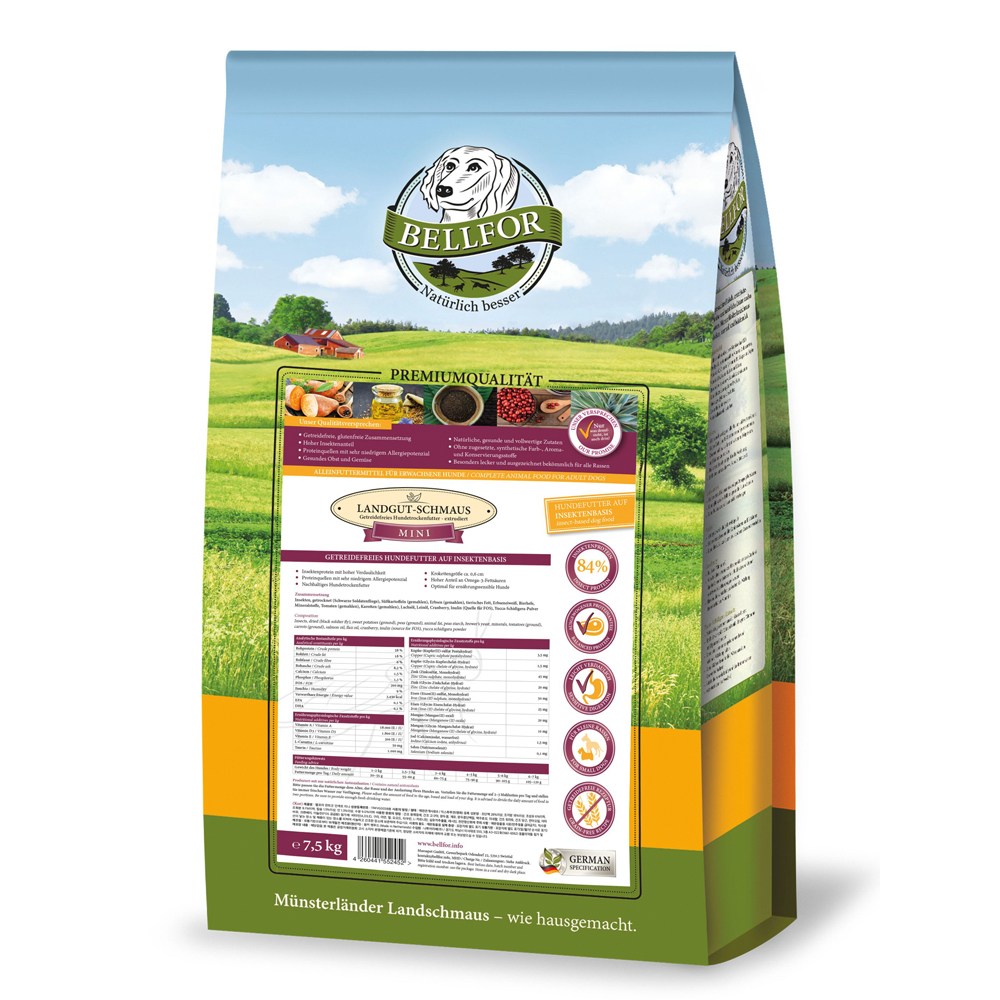 벨포아 미니 란트굿 슈마우스 인섹트 곤충사료 7.5kg 피부 알러지 눈물사료 122,500원