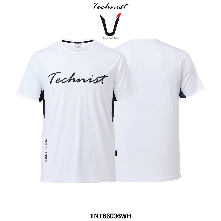 테크니스트 배드민턴 기획 티셔츠 반팔 상의 화이트 TNT66036WH 남성 여성 남녀공용 27,000원