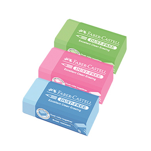 파버카스텔 더스트프리 지우개 파스텔 낱개 500원