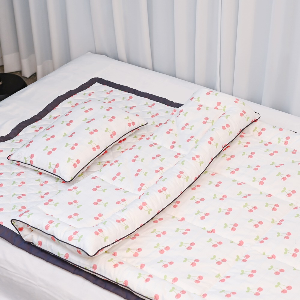 아띠블랑 유아용 순면 이불 + 베개 + 패드 세트 132,400원