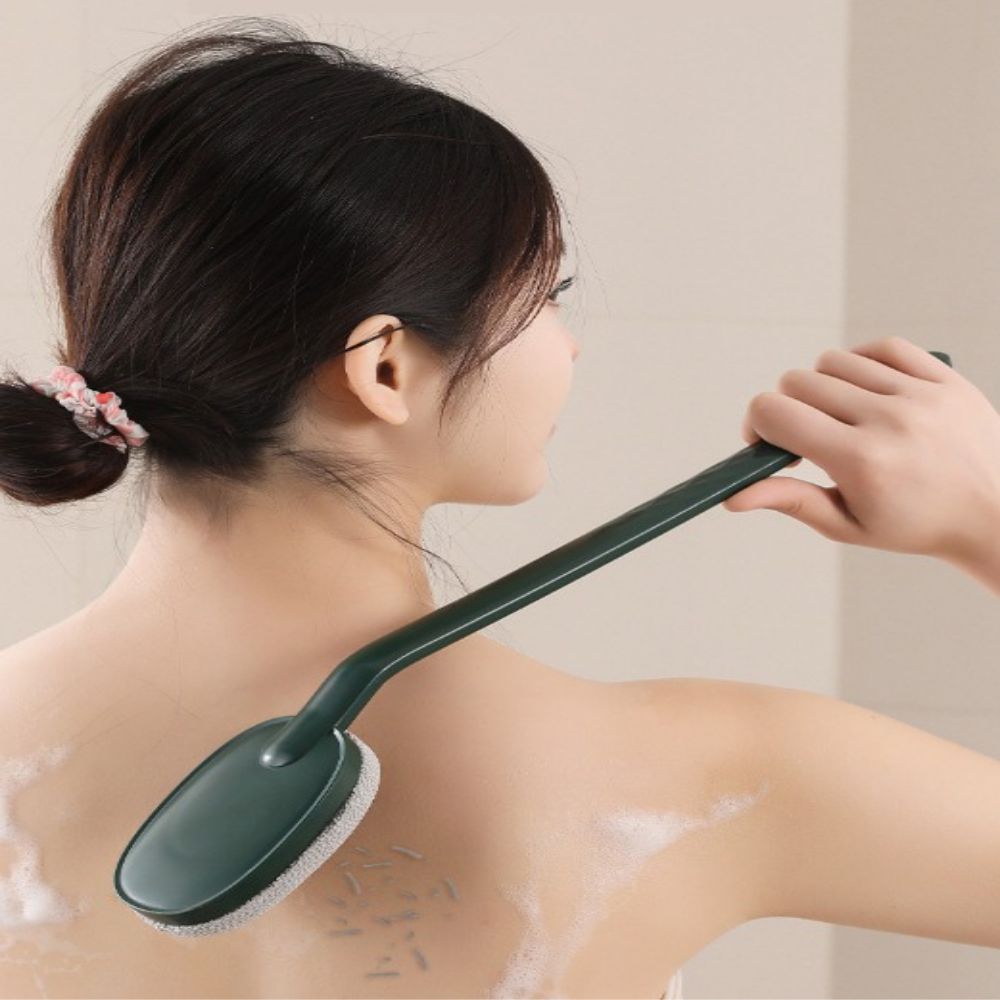 본생활 긴손잡이 등밀이 때타올 목욕타올 편리한 곡선 때밀이 리필2, 1개, 1세트, 곡선등밀이 9,800원