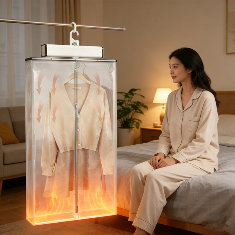 RichMagic 3in1 휴대용 미니 건조기 의류, 이불, 신발까지 한번에 완벽 건조 여행 필수템 UV 살균 가능 빠른 건조, 화이트 59,000원