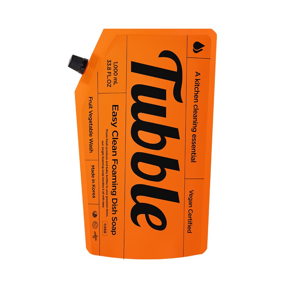 터블 이지클린 포밍 주방세제 리필팩, 1개, 1L 11,400원