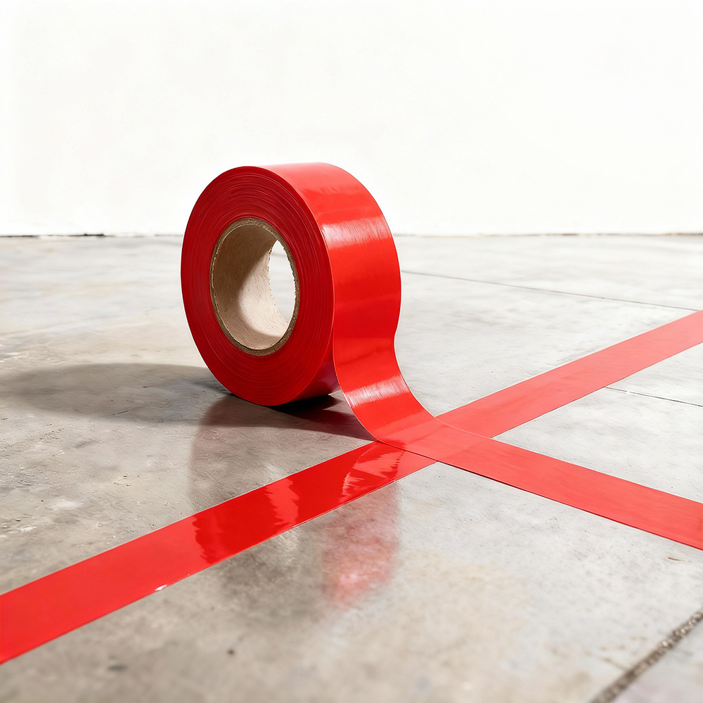 바닥라인 마킹 테이프 빨강 50mm x 33m, 1개 4,300원