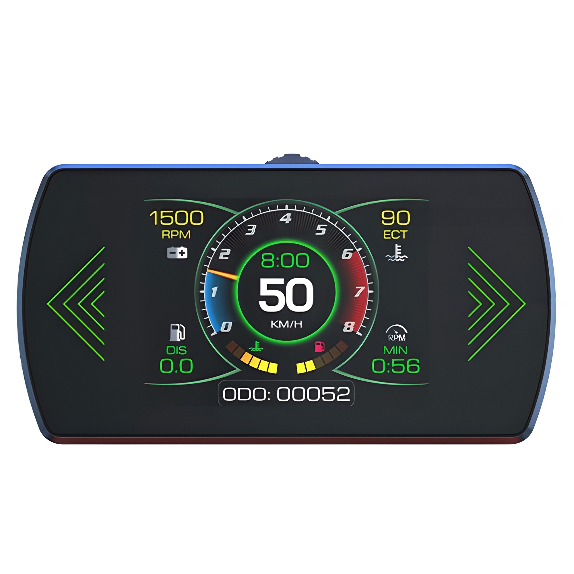 RUNDX HUD 차량용 헤드업 디스플레이 OBD 과속예측 차량 속도계 50,900원