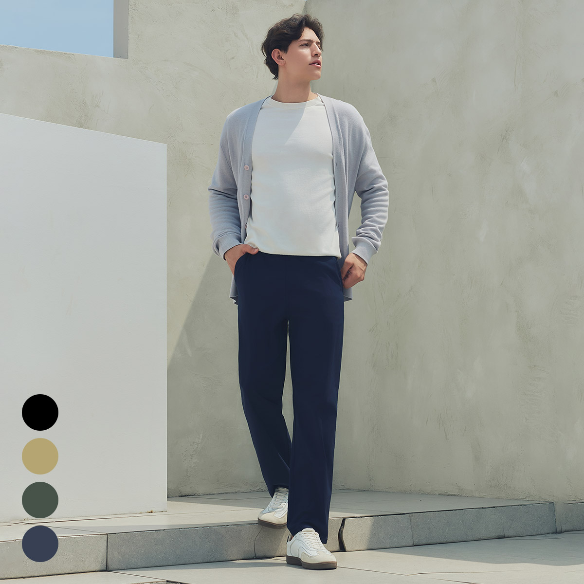 에버라스트 남자 텐션 팬츠 4종세트 링클프리 바지 62,250원