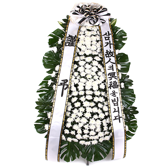 119플라워 (당일배송) 근조화환3단 ST-FB160 근조화환 당일꽃배달 화환 장례식 꽃배달 추모 장례식장 96,000원