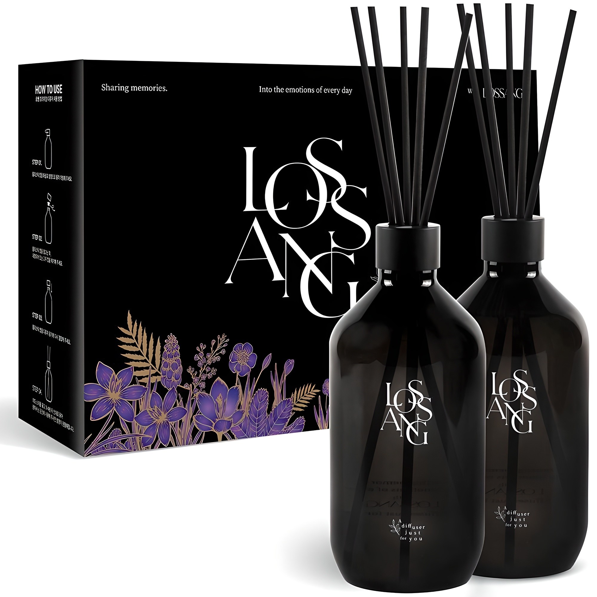 로쌩 프리미엄 대용량 디퓨저 선물세트, 호텔우드, 2개 18,700원