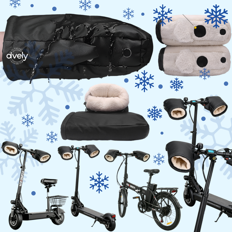 디블리 가죽 양털 미니 방한토시 킥보드 전기자전거 자전거 스쿠터 작은오토바이 양털워머 핸들토시 핸드머프 방한장갑 9,900원