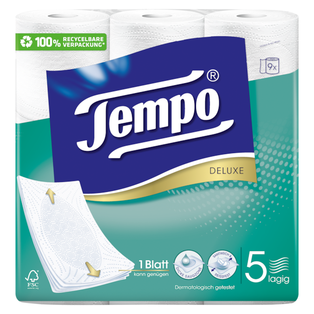 Tempo 천연펄프 5겹 롤화장지, 11m, 9롤, 1개 20,500원