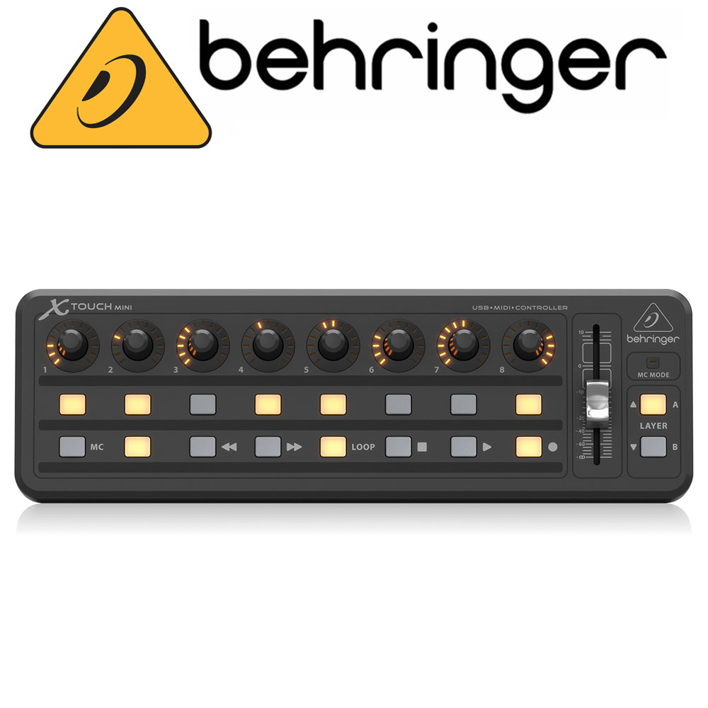 [공식인증점] 베링거 X TOUCH MINI MIDI 컨트롤러 DAW 컨트롤 서피스 USB 소형 컨트롤러 115,000원