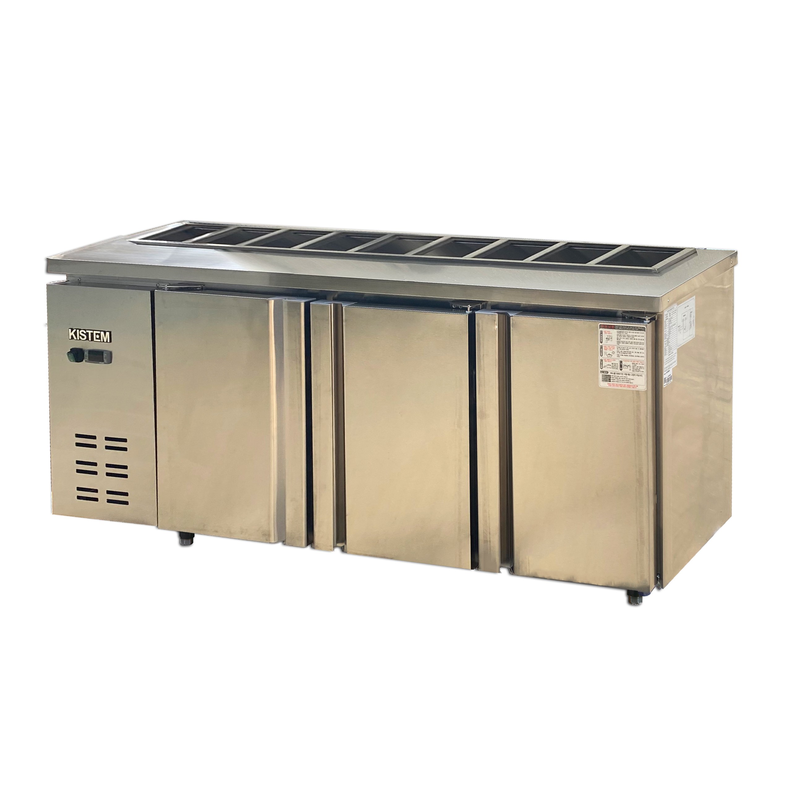 키스템 올스텐 디지털 뒷줄반찬테이블냉장고1800 KIS-PDB18R-3 프로모델 업소용냉장고 1,039,600원