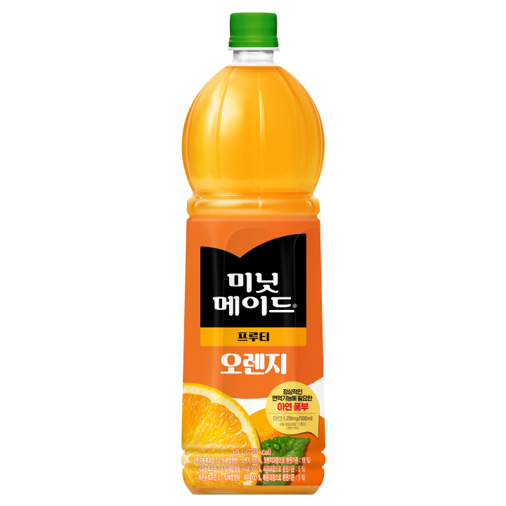 미닛메이드 푸르티 오렌지, 6개, 1.5L 10,360원