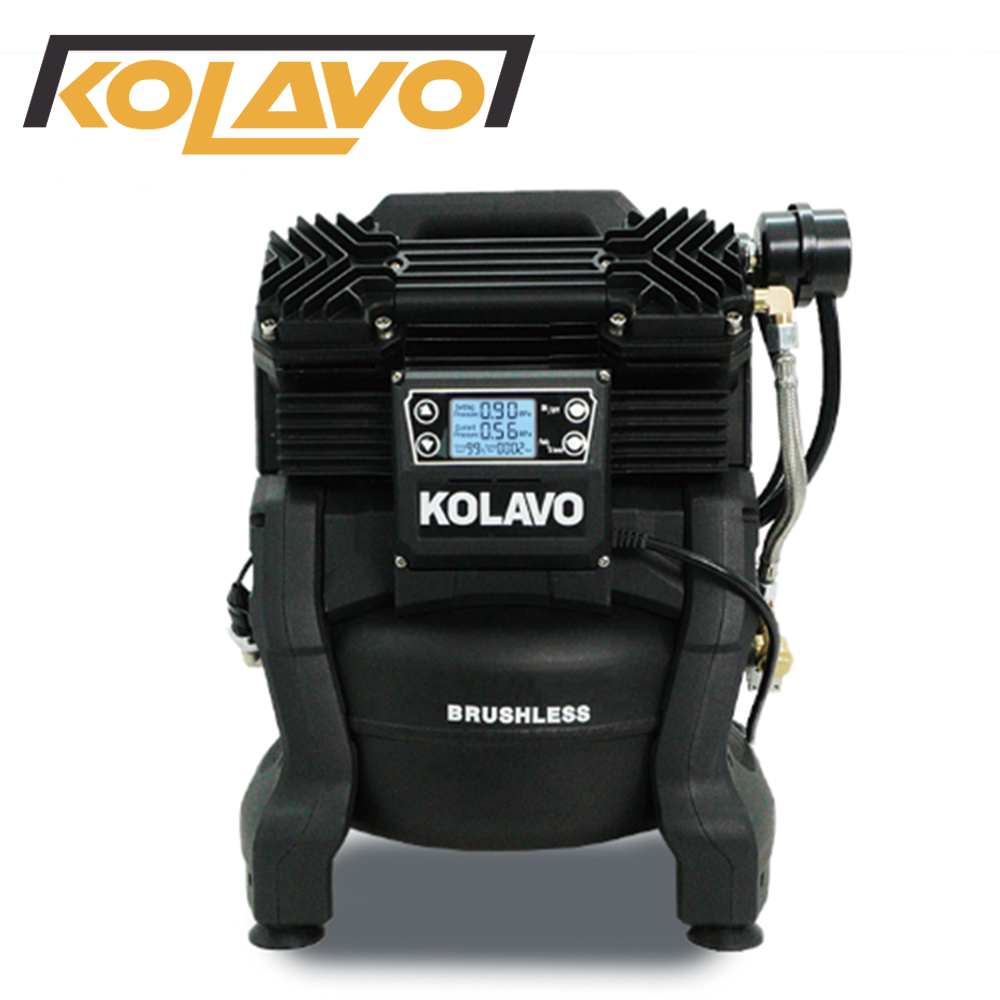 콜라보 4마력급 콤프레샤 저소음 오일리스 소형 먼지제거 에어 콤프 알루미늄 탱크 DC990B, 1개 380,000원