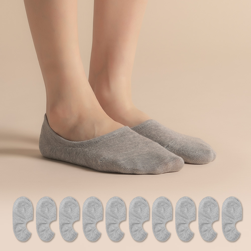 삭피엔스 여성용 절대 벗겨지지 않는 앞코보강 페이크삭스 10켤레 세트 14,900원